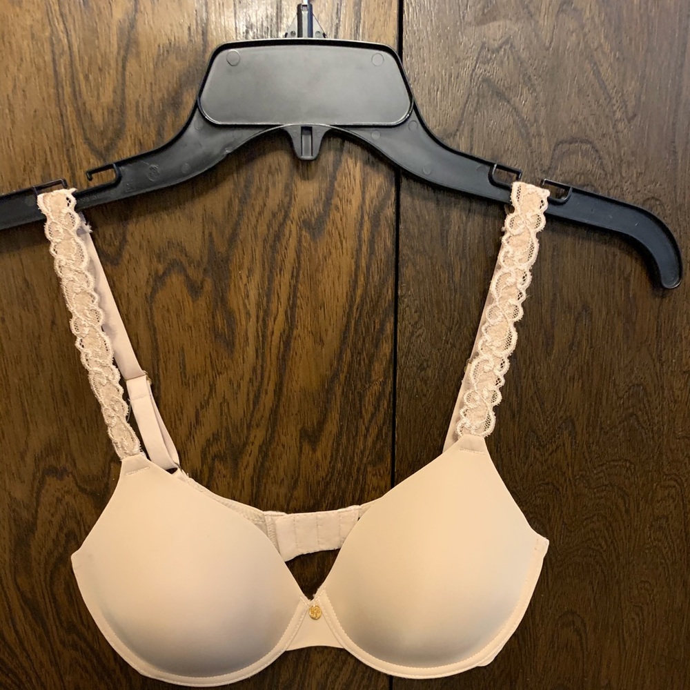 NWOT Natori Pura Luxe T-shirt Bra - 32D Cafe